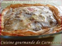 Cuisine Gourmande De Carmencita Cuisine Gourmande Cuisine Lasagnes