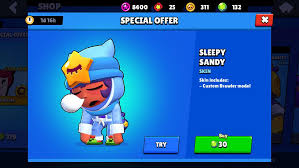Check out each of the brawler's skins. Just Unlocked Sandy From A Brawl Box Is This Skin Worth My Gems Is The Price Gonna Go Up Later If I Don T Get It Brawlstars