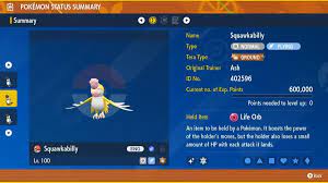 Shiny Yellow Squawkabilly 6IVs Tera Type: Ground Pokémon Scarlet and Violet  | eBay