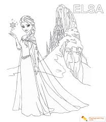 Everyone loves olaf coloring pages, as well as sven, kristoff, anna, elsa coloring pages, and the rest of the frozen characters. Elsa Coloring Page 09 Free Elsa Coloring Page