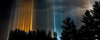 Ufo spaceship with beam, saucer ufo flying illustration. People Keep Thinking These Eerie Atmospheric Light Beams Are Ufos