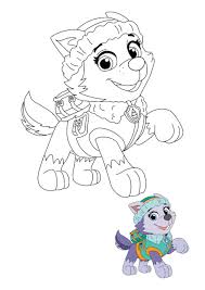 Hier könnt ihr viele tolle malvorlagen der helfer auf vier pfoten ganz einfach kostenlos runterladen und direkt ausdrucken viel spaß beim ausmalen. Paw Patrol Everest Coloring Pages Paw Patrol Coloring Paw Patrol Coloring Pages Everest Paw Patrol