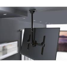 For cisco telepresence ceiling microphone. Promounts Apex Large Tv Ceiling Mount For 37 80 Uc Pro310 The Home Depot Tv Ceiling Mount Large Tv Black Ceiling