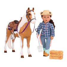 Our generation horse stable with morgan and camerillo horses & accessories vgc. Stable Horse Brown And White 20 Inch Toy Horse Our Generation