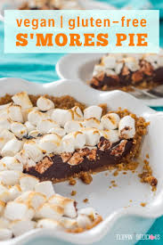 Vegan Gluten Free S Mores Pie Healthy Dessert Recipes Dairy Free Pies Vegan Desserts