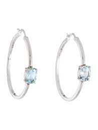 Ellery Nelson Splattered Coiled Hoop Earrings