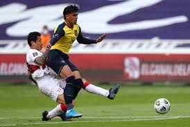 Ecuador es el más obligado en este duelo, es último con un punto en dos partidos y cierra. Triunfo Blanquirrojo Peru Vencio Por 2 1 A Ecuador Por Las Eliminatorias