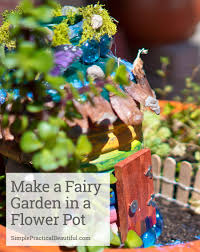 This diy fairy garden idea is a perfect idea for your interior. Create A Fairy Garden In A Flower Pot Simple Practical Beautiful