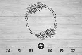 Download Flower Frame Border Frame Graphic By Flocalliastore Creative Fabrica SVG Cut Files