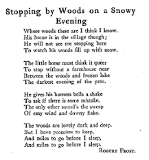 And Miles To Go Before I Sleep Robert Frost Poems Words Poems