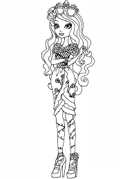Print cool coloring pages for free. Ever After High Briar Coloring Page Free Printable Coloring Pages For Kids