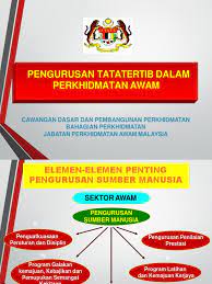An official twitter of public service department of malaysia. Pengenalan Pengurusan Tatatertib Dalam Perkhidmatan Awam 1