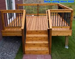 Railings is a structural steel post that can be mounted on wood or concrete, in lieu of using a pressure treated post. Deck Railing Ideas In 2020 Better Homes And Gardens