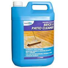 Remove material on the surface of the stone. Bond It Brick Patio Acid Based Cleaner 5 Litre A Powerful Acid Based Cleaner That