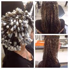 Spiral perms are great for achieving bouncy corkscrew curls, but they can be a little expensive at the salon. Spiral Perm On Gray And White Rods With Results Curled Hairstyles For Medium Hair Permed Hairstyles Curls For Long Hair