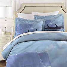Ever wanted to have a super bedroom to amaze someone? Buy Xlcsomf Whale Bedding 3 Piece King Bed Sheets Set Arctic Ocean Exotic Scene Washed Microfiber 3 Piece Bedding Sets Home Decoration Bedding Online In Jordan B0826ybqtz