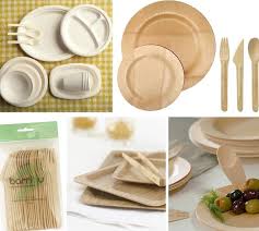 The Highs And Lows In Eco Friendly Disposable Plates And Utensils At Home With Kim Va Biodegradable Products Environment Friendly Living Disposable Tableware