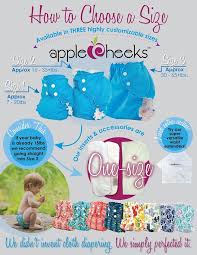 sized diaper system applecheeks