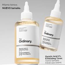 Tónico exfoliante con ácido glicólico al 7% de The Ordinary es un tónico  que aporta una exfoliación suave, mejorando la luminosidad de la piel y  dándole una claridad visible. Su fórmula también