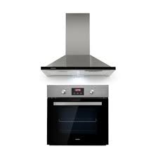 Klarstein Kalahari Galina Ensemble Four Encastrable Hotte Aspirante Noire Inox