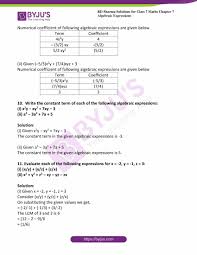 Ratios and proportional relationships • analyze proportional relationships and use. Rd Sharma Solutions For Class 7 Maths Chapter 7 Algebraic Expressions Download Free Pdf