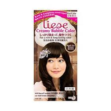 The consistency of liese is a foam consistency similar to that of clairol's foam hair dyes. Liese Creamy B H Col Black Tea Brown Shopee Singapore