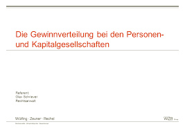 Gewinnverteilung der ohg hierbei gibt es zwei verschiedene möglichkeiten. Die Gewinnverteilung Bei Den Personen Und Kapitalgesellschaften Ppt Video Online Herunterladen