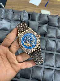 rolex saat erkek saat replika saat imitasyon saat audemars piguet mavi iskelet