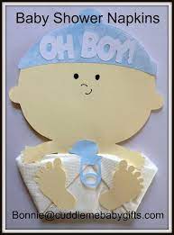 Oh Boy Baby Shower Napkins Baby Boy Shower Napkins Table Etsy Baby Shower Napkins Baby Shower Baby Shower Decorations For Boys