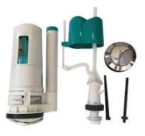Kit de Reparación de Inodoro, Válvula de Llenado de 20cm de Reemplazo de  Inodoro con Botón Universal Todo, Kit de Reparación para Inodoro con ...