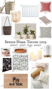 I love getting things clean, organized and updated this. Spring Home Decor Trends 2019 Nesting With Grace