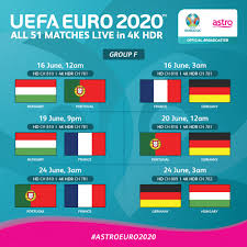 Jadual world cup 2018 astro. Astro Uefa Euro 2020 Live Telecast Schedule Sarawakbloggers