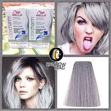 Wella 050 Cooling Violet Available At Rainbowhead Ph Want Silver Hair It S Possible With Hair Color Formulas Silver Hair Dye Wella Color Charm