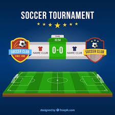 Soccer Field Background With Scoreboard Premium Vector Freepik Vector Background Sport Soccer Sports In 2020 Scoreboard Soccer Field Soccer