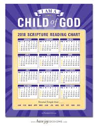 2018 Scripture Reading Chart The Crafting Chicks