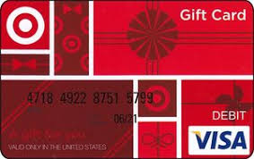 Target giftcards, stockpile & gift of college cards; Gift Card Target Visa Debit Visa United States Of America Target Col Us Visa 025 100 2106