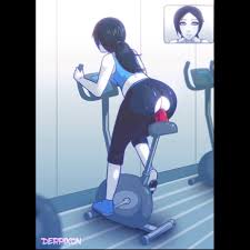 Wii Fit Trainer Cartoon porn video, Rule 34 animated