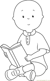 Logo da 4 ipr de contagem em png. Caillou Coloring Pages Print Best Coloring Books Cabinet