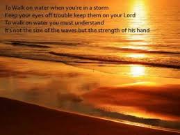 The story of jesus walking on water is a story that we know so well that there's a whole category of jokes devoted to the idea. Christian Kid S Song Walk On Water Youtube
