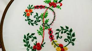 Perfect for bags,quilts, monograms and home décor. Hand Embroidery Alphabet Embroidery Design R Letter Youtube