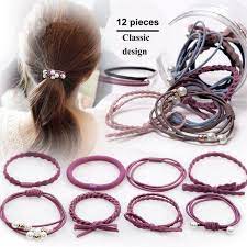 12 Pcs New Fashion Headbands Women Hair Accessories Hair Elastic Hair Bands For Female Girl Hairb Elastic Hair Bands Hair Accessories For Women Headband Styles