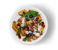 Halloumi Hash Hummus Bowls Wraps Hummus Bowl Mediterranean Recipes Best Mediterranean Food