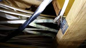 Electrical Wiring Damage Due To A Lightning Strike To Our House During December 2015 Storm Lightning Strikes Electrical Wiring Outlets Lightning