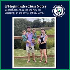 Congratulations to Lance Lipscomb '06 and wife, Amanda,