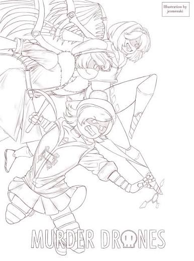 Murder drones fanart from Google