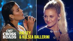 Since the pregnancy announcement, halsey has taken fans along with her through her journey, sharing photos. Halsey Kelsea Ballerini Perform Graveyard Cmt Crossroads Youtube