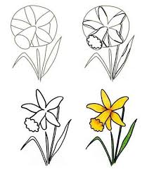 Blumen Malen Lernen Tutorial Blumen Zeichnen Blumen Malen Blumen Zeichnung