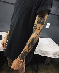 Pin By Nancy Chaires On Tatuajes Traditional Tattoo Sleeve Tattoo Designs Men Black Ink Tattoos