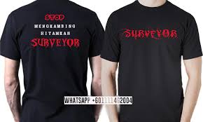 Dengan bantuan aplikasi desain baju yang tersedia di play store kita dapat melakukan hal tersebut, namun banyak orang yang masih. Desain Kaos Surveyor Terbaru 2017 Surveyor Jatim