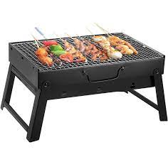 Barbecue or barbeque (informally, bbq; Supreme Mall Label Folding Portable Outdoor Barbeque Charcoal Bbq Grill Oven Black Carbon Steel Black Buy Online In Honduras At Honduras Desertcart Com Productid 76138539